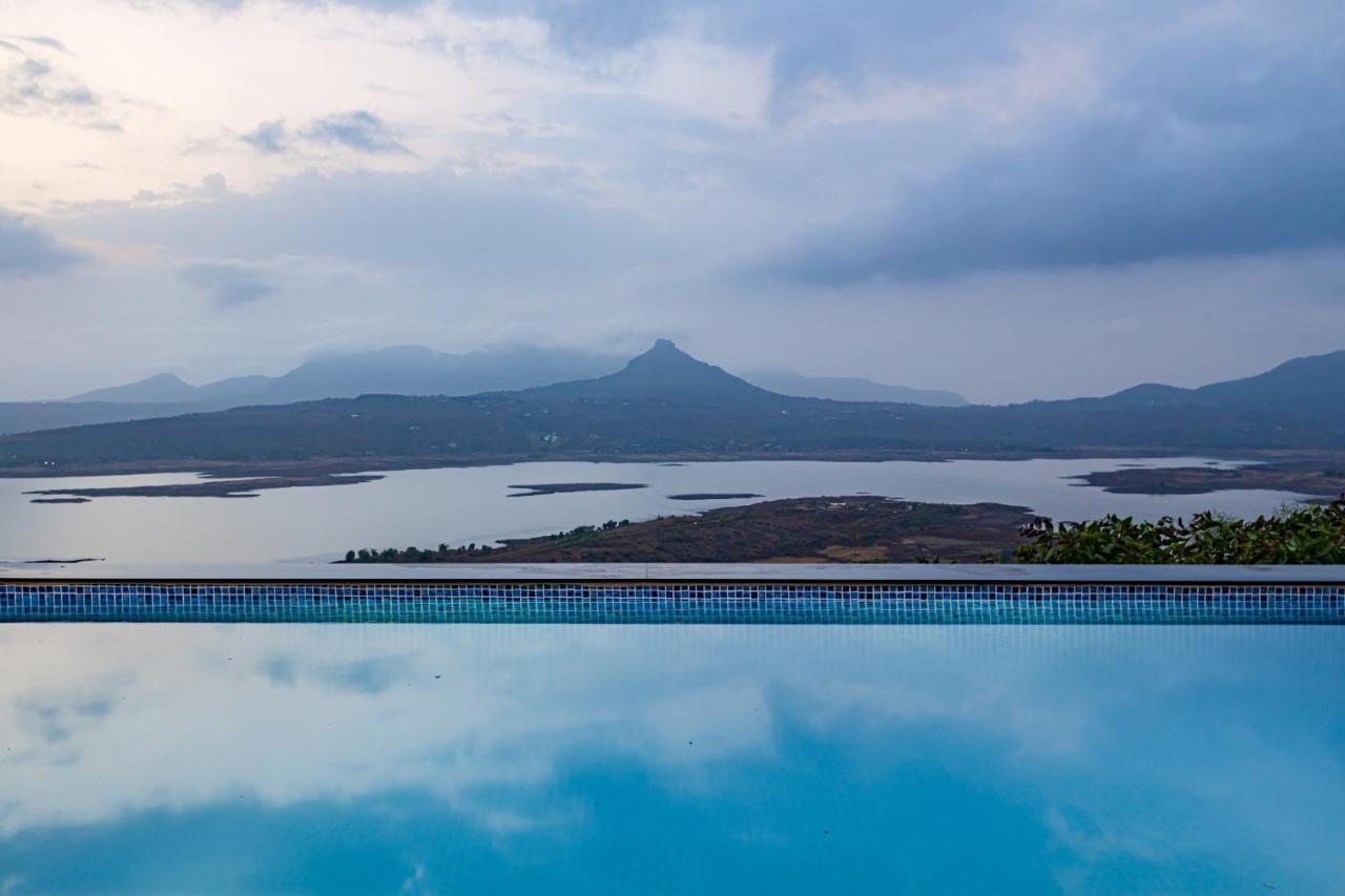 Saffronstays Kaia Waters By Kosha Villas, Pawna - Greek Style Villa With Panoramic View Of Pawna Lake Kolvan Екстер'єр фото