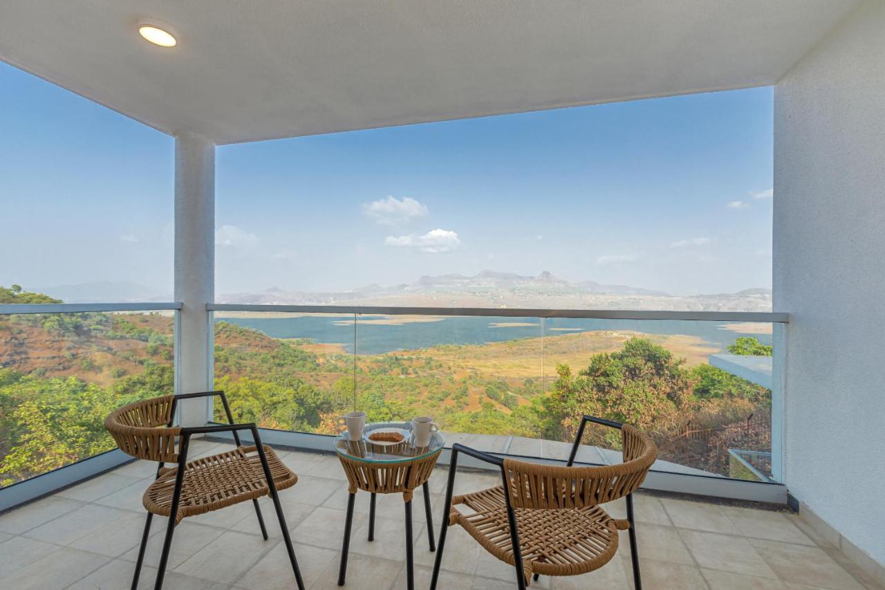 Saffronstays Kaia Waters By Kosha Villas, Pawna - Greek Style Villa With Panoramic View Of Pawna Lake Kolvan Екстер'єр фото